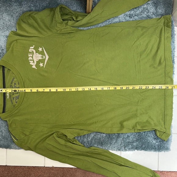 Vintage Diesel Green Long Sleeve Men's T-Shirt L Rare Distressed Design. - Picture 9 of 9